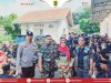 Kasi Trantib Kecamatan Ngawen Bersama Polsek dan Koramil Monitoring Kegiatan Test Jago PSHT di Desa Pepe