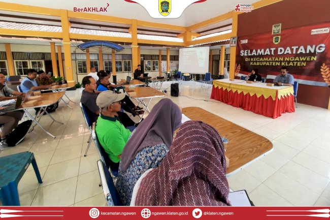 13 Kepala Desa di Kecamatan Ngawen Ikuti Bimtek Pengisian LHKPN