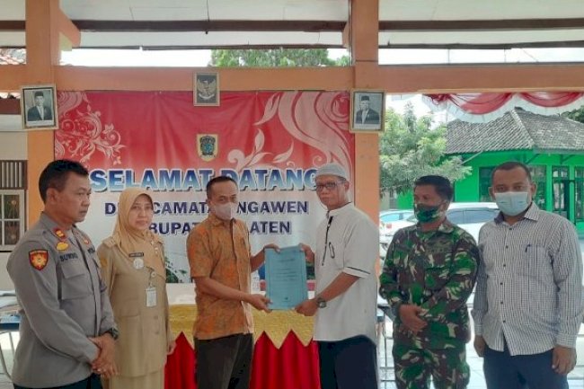 Kecamatan Ngawen jalin kerja sama dengan Universitas Widya Dharma Klaten dalam penyelenggaraan ujian calon Perangkat Desa