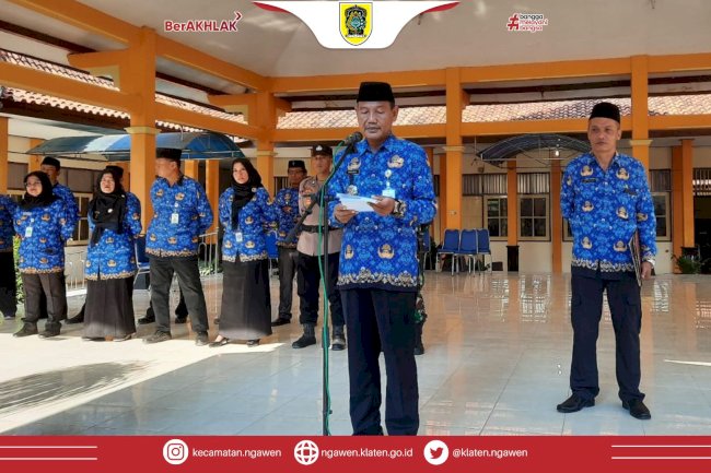 Kecamatan Ngawen Gelar Upacara Peringatan Hari Kebangkitan Nasional Ke - 166 Tahun 2024