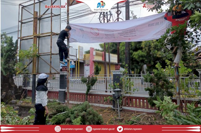 Kecamatan Ngawen Adakan Kegiatan Jumat Bersih