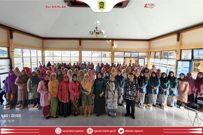 Rapat Koordinasi TP PKK Kecamatan Ngawen