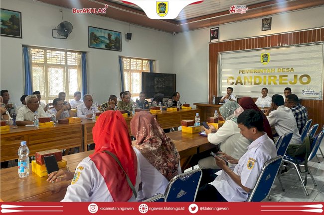 Kecamatan Ngawen Gelar Sosialisasi Pembentukan Koperasi Desa Merah Putih di Desa Candirejo