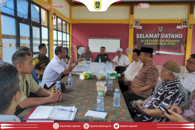 Kecamatan Ngawen Gelar Rapat Koordinasi Persiapan Pemberangkatan Calon Jamaah Haji