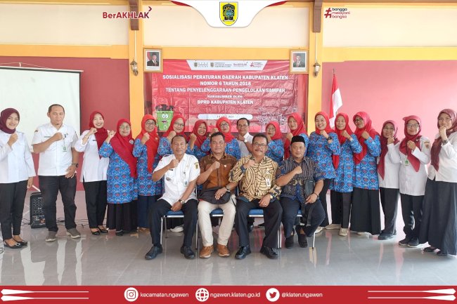 Sosialisasi Perda Nomor 6 Tahun 2018 tentang Penyelenggaraan Pengelolaan Sampah