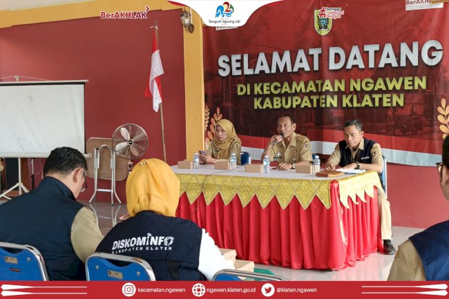 Visitasi KIP oleh Diskominfo Klaten