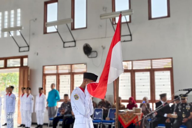 PENGUKUHAN PASKIBRA KECAMATAN NGAWEN TAHUN 2025