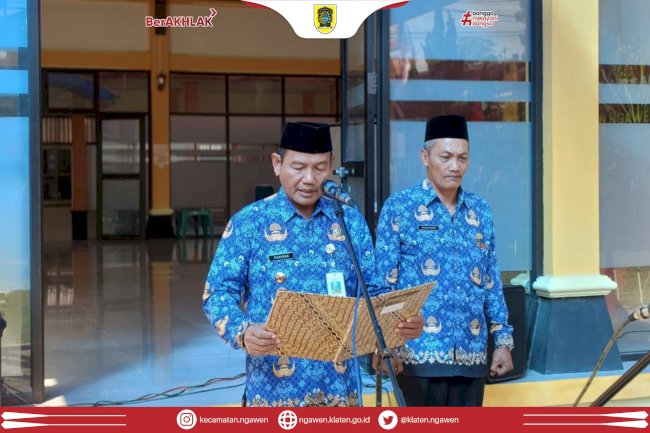 Upacara Peringatan Hari Kesaktian Pancasila di Kecamatan Ngawen