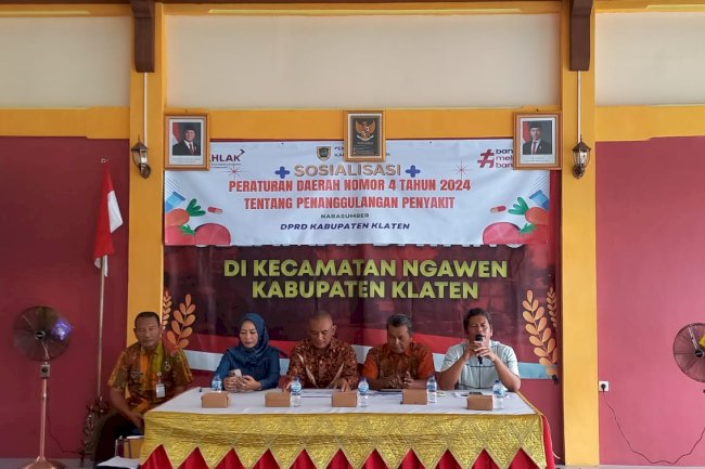 Sosialisasi Perda Kabupaten Klaten Nomor 4 Tahun 2024 tentang Penanggulangan Penyakit