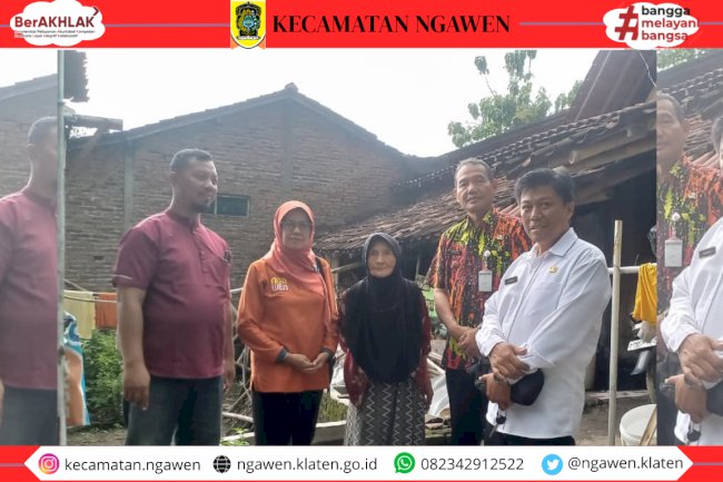 PROGRAM SENYAP: Wujud Kepedulian Pegawai Kecamatan Ngawen kepada Anak Yatim & Piatu