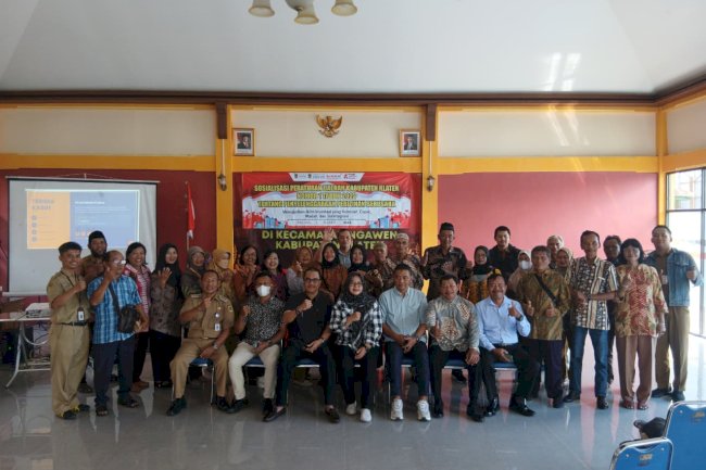 Sosialisasi Perda No. 1 Tahun 2023 tentang Penyelenggaraan Izin Berusaha oleh DPRD Kab Klaten