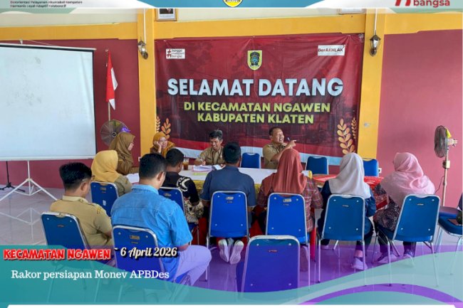 Rapat Koordinasi Persiapan Monitoring dan Evaluasi APBDes