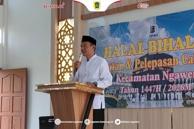 Pamitan dan Pelepasan Calon Jamaah Haji Kecamatan Ngawen Tahun 2026