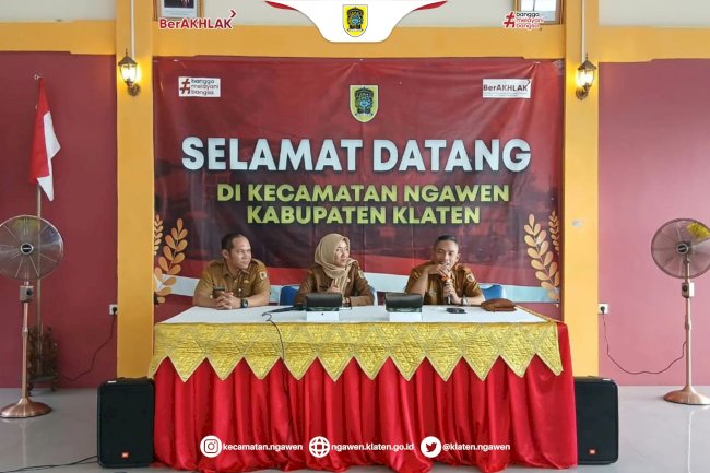 Optimalkan Keterbukaan Informasi Publik, Diskominfo Klaten Gelar Pendampingan Website bagi Admin PPID Desa se-Kecamatan Ngawen