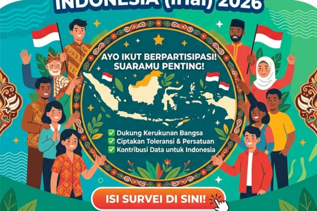 Mari Berpartisipasi dalam Survei Indeks Harmoni Indonesia (IHaI) 2026!
