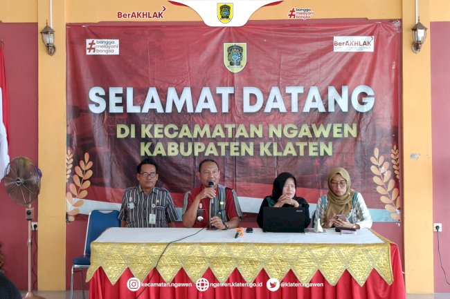 Baperida Klaten Gelar Monev KKN UIN Raden Mas Said Surakarta di Kecamatan Ngawen