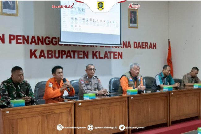 Kecamatan Ngawen dan Klaten Tengah Bersinergi Gelar Pelatihan MFR Gabungan