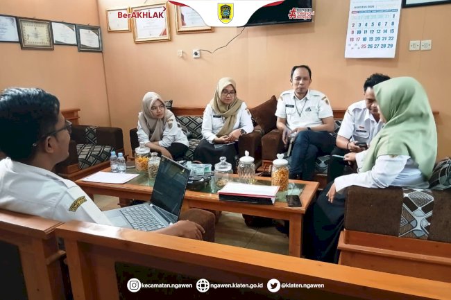 Kunjungan Tim Monev Baperida Kabupaten Klaten ke Kecamatan Ngawen: Dorong Peningkatan Kualitas Perencanaan dan Pelayanan Publik