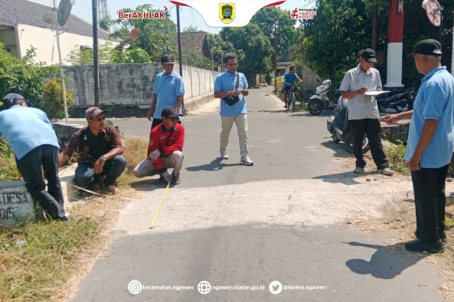 Kecamatan Ngawen Selenggarakan Monitoring dan Evaluasi Pembangunan di 13 Desa