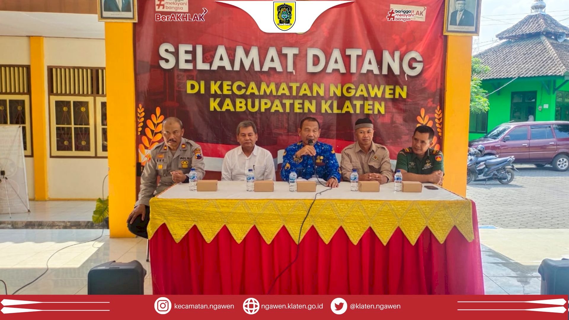 Kecamatan Ngawen Gelar Rakor Kewaspadaan Dini Masyarakat