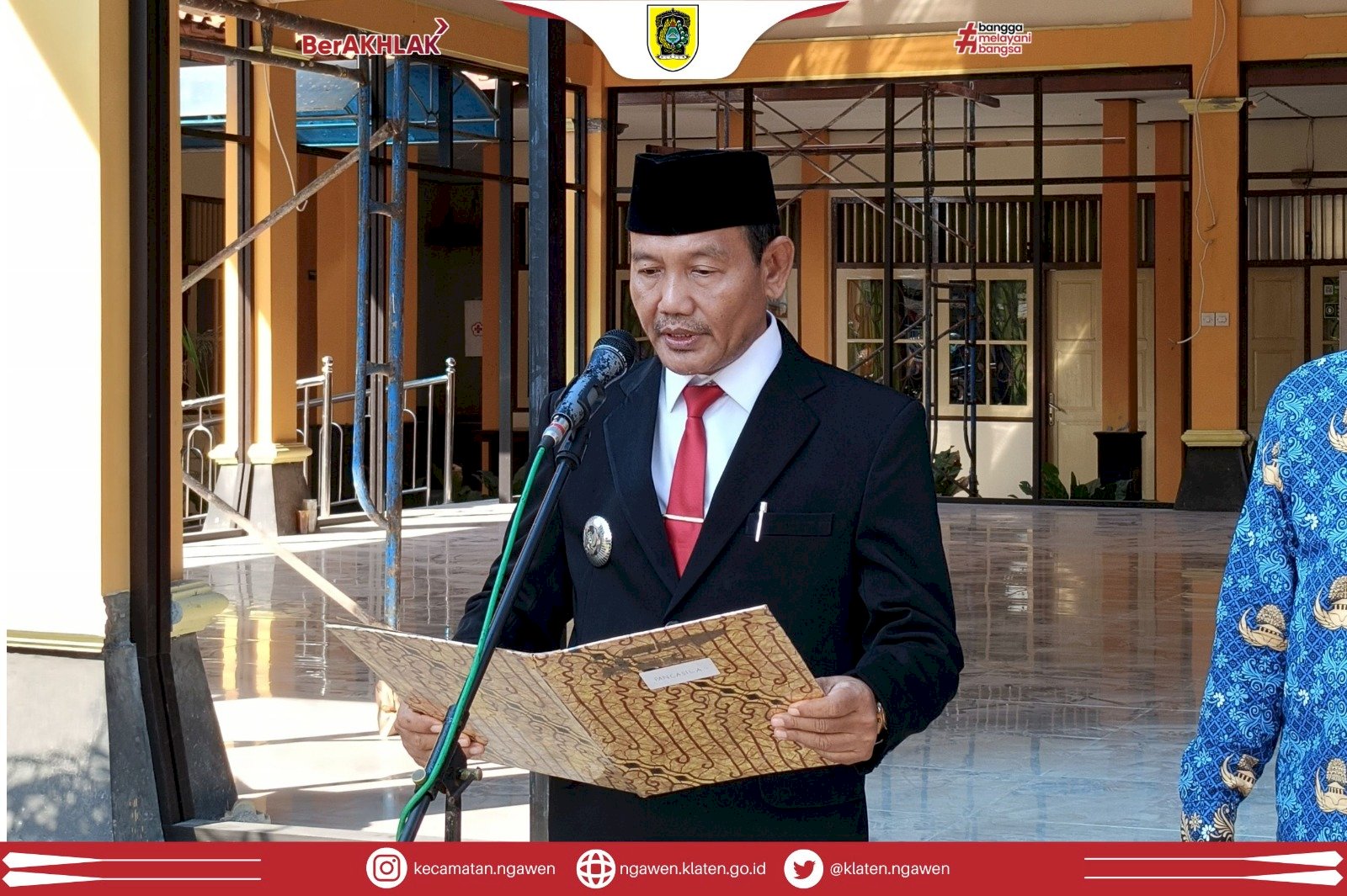 Upacara Peringatan Hari Kesaktian Pancasila Kecamatan Ngawen Tahun 2024