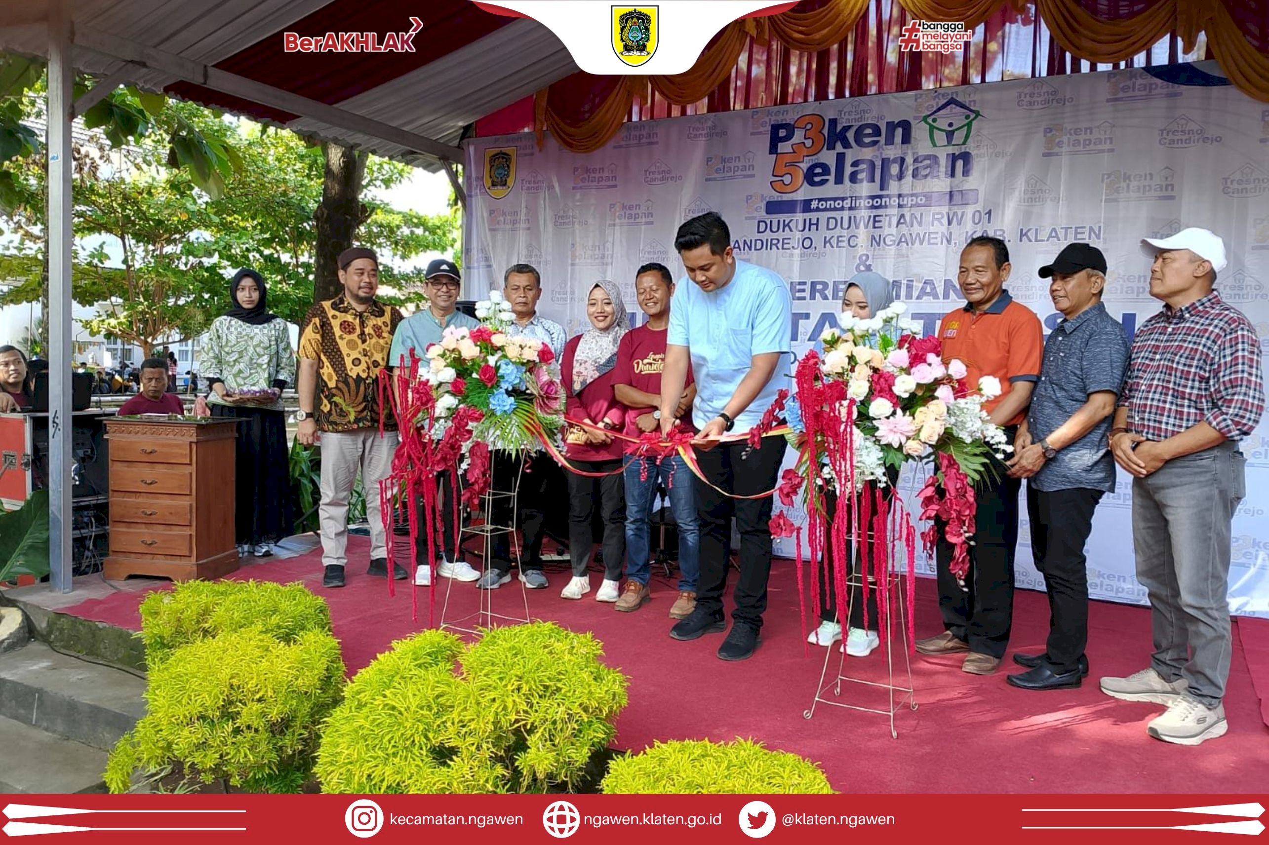 P3KEN 5ELAPAN Desa Candirejo Dihadiri Mas Bupati Hamenang