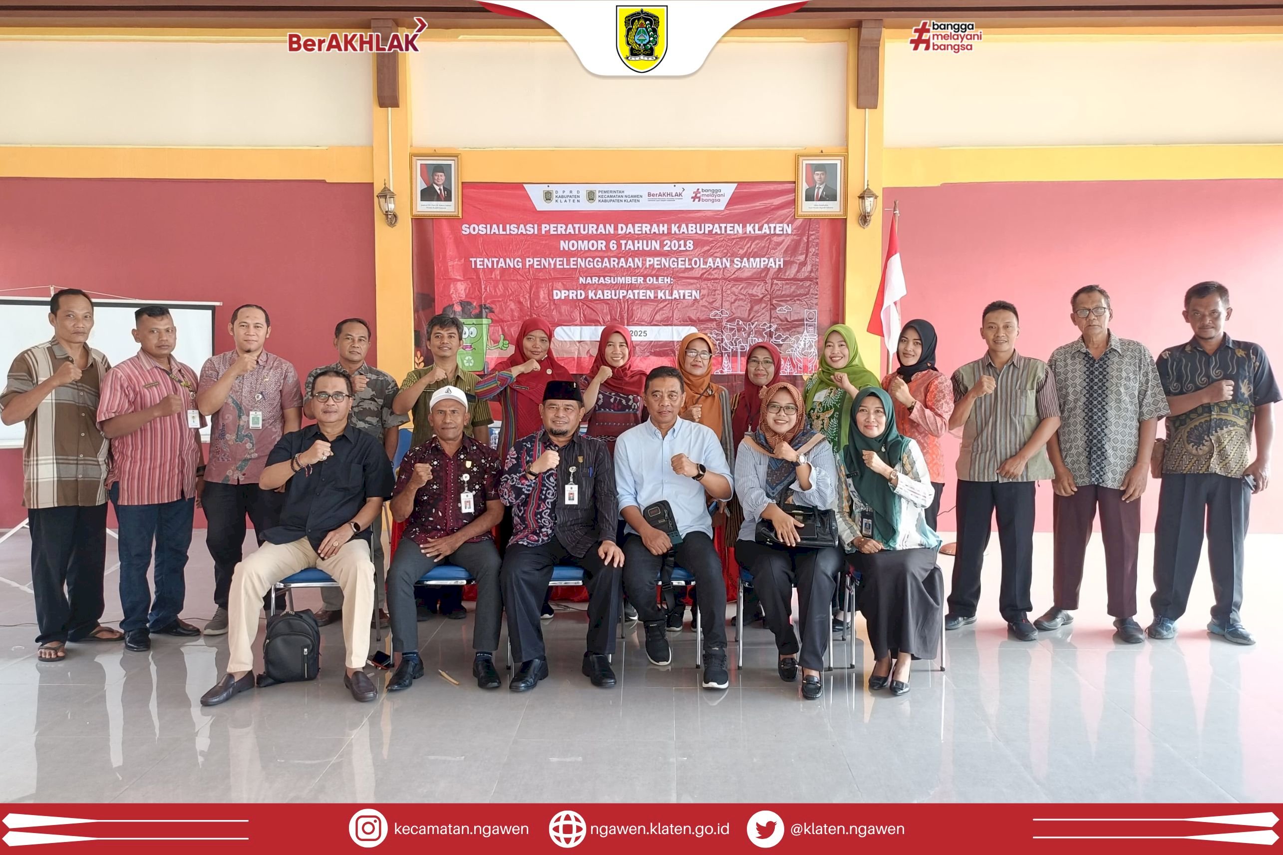 Kecamatan Ngawen Gelar Sosialisasi Pengelolaan Sampah dari Tumah Tangga