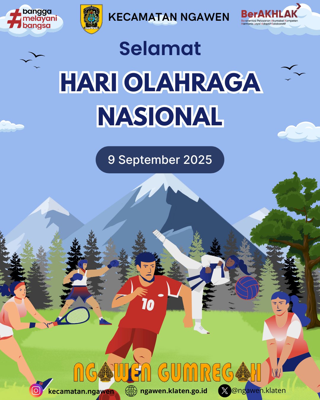 SELAMAT HARI OLAH RAGA