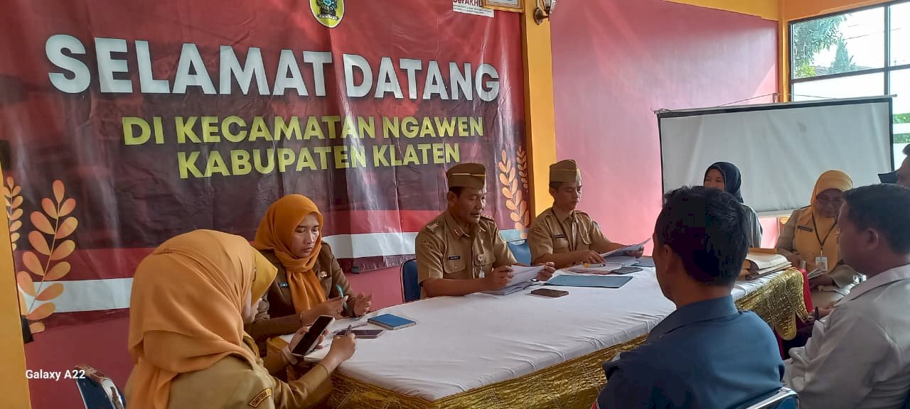 RAPAT KOORDINASI PERSIAPAN MONITORING DAN EVALUASI PEMBANGUNAN DESA