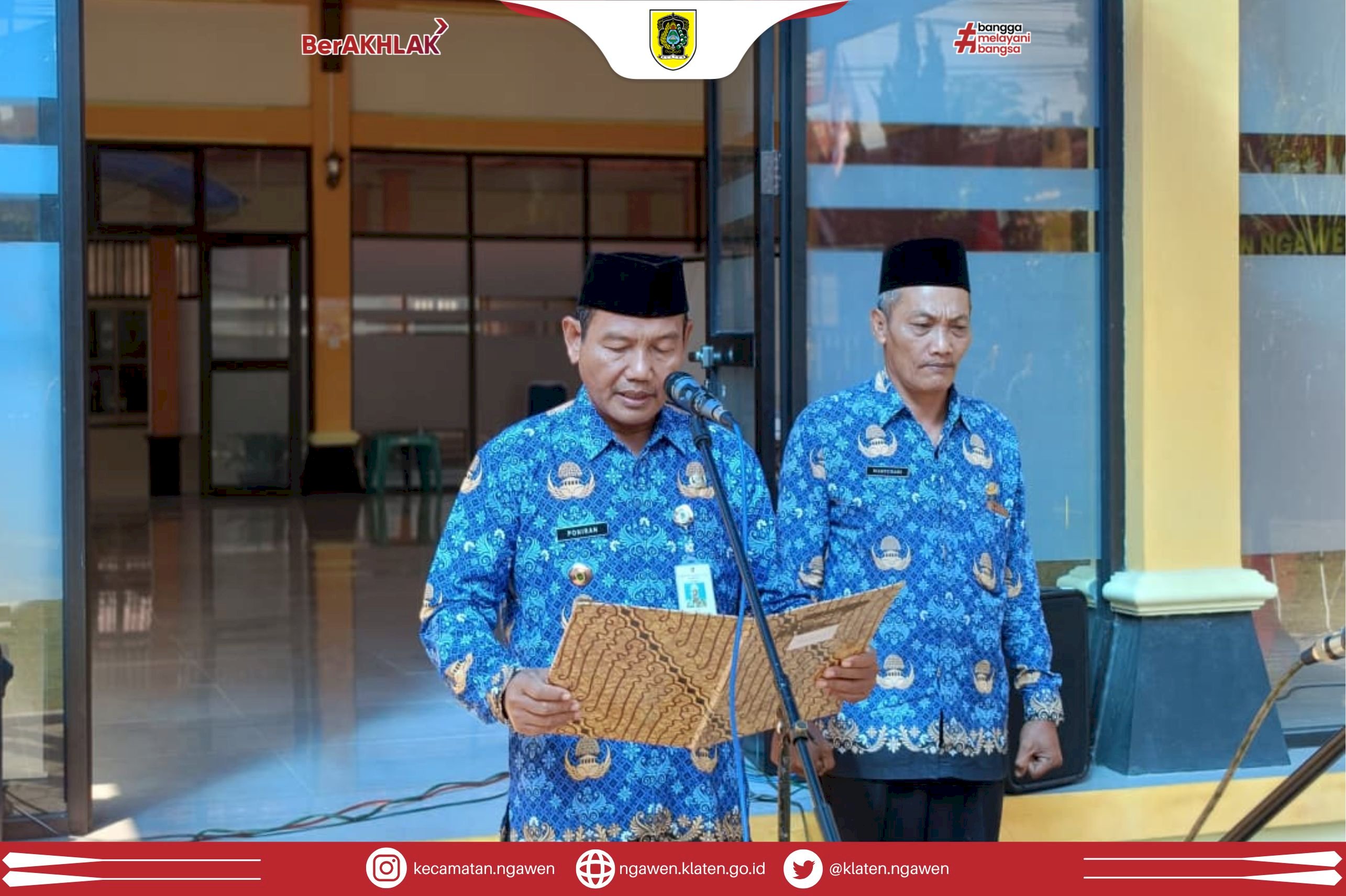 Upacara Peringatan Hari Kesaktian Pancasila di Kecamatan Ngawen