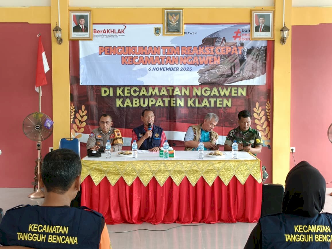 PENGUKUHAN DAN PEMBEKALAN TRC KECAMATAN NGAWEN