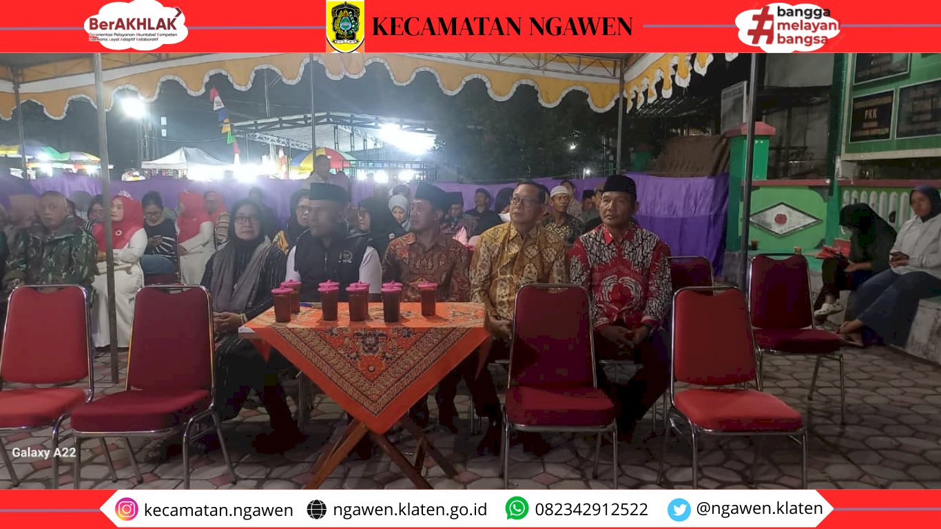 Pagelaran Ketoprak Banjaran Karebet Joko Tingkir Meriahkan Hari Jadi Ngupit ke-1159