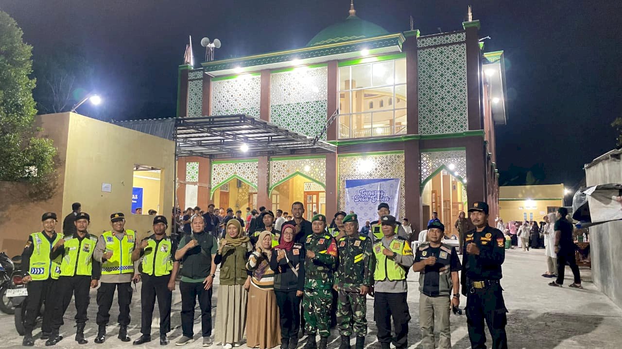 Tim Cipta Kondisi Kecamatan Ngawen Laksanakan Pemantauan Wilayah pada Malam Tahun Baru