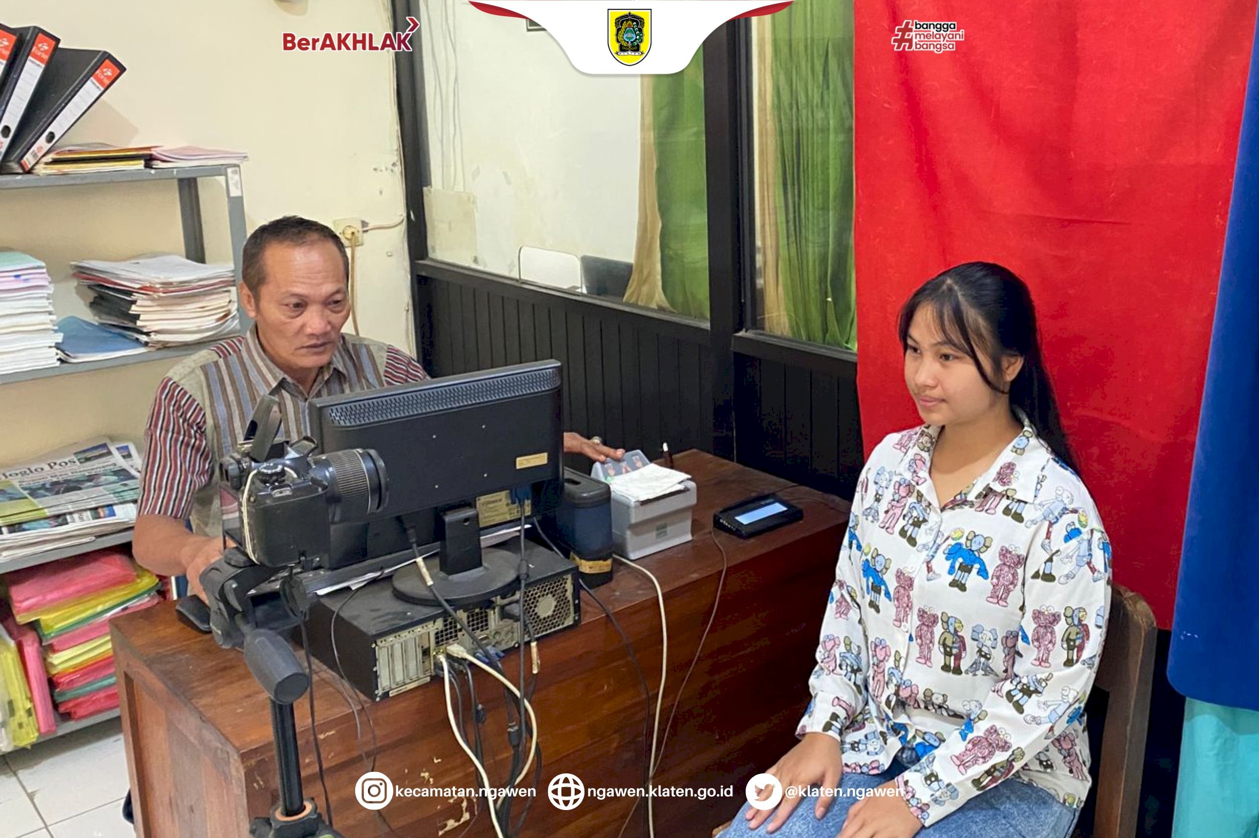 Pelayanan Perekaman e-KTP di Kecamatan Ngawen, Wujud Pelayanan Prima untuk Masyarakat