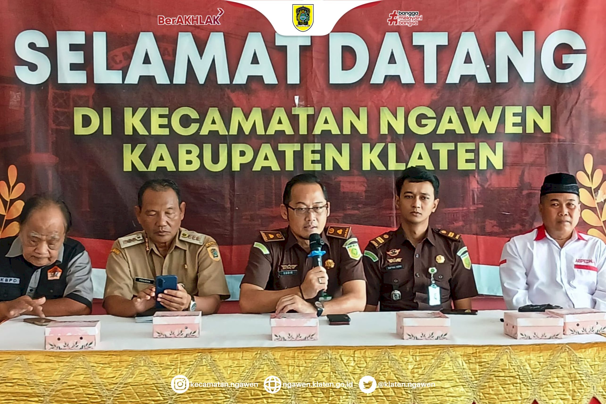 Kejari Klaten Hadiri Sosialisasi ABPEDNAS di Ngawen, Perkuat Program Jaga Desa untuk Pemerintahan Desa yang Akuntabel